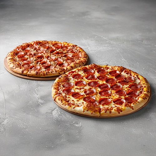 Menu 2 méga à emporter une bouteille