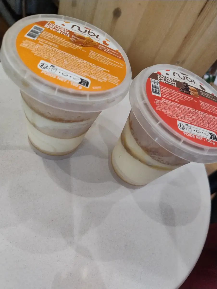 Tiramisu caramel ou chocolat